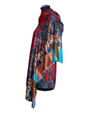 Women Stole Ambi Design red